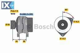 Γεννήτρια BOSCH 0123212001