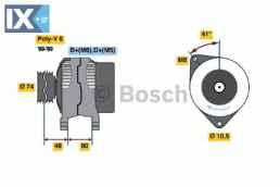 Γεννήτρια BOSCH 0123310016