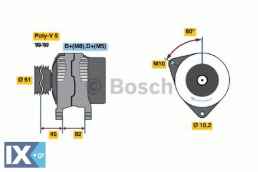 Γεννήτρια BOSCH 0123310022