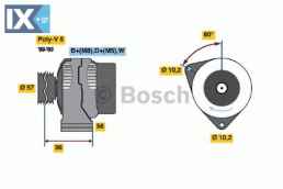 Γεννήτρια BOSCH 0123310028