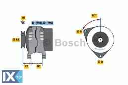 Γεννήτρια BOSCH 0123315004