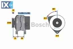 Γεννήτρια BOSCH 0123315004