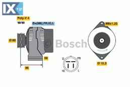 Γεννήτρια BOSCH 0123315020