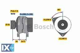 Γεννήτρια BOSCH 0123320012