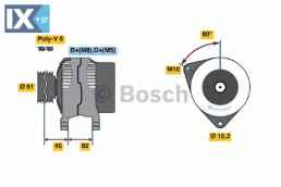 Γεννήτρια BOSCH 0123320016