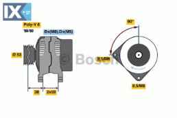 Γεννήτρια BOSCH 0123320021