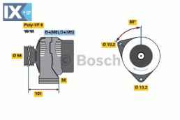 Γεννήτρια BOSCH 0123320046