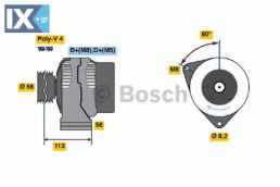 Γεννήτρια BOSCH 0123335001