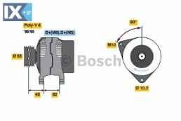 Γεννήτρια BOSCH 0123510061