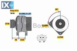 Γεννήτρια BOSCH 0123515021