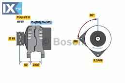 Γεννήτρια BOSCH 0123520014