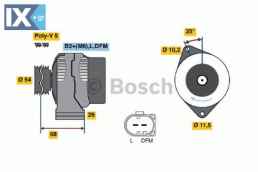 Γεννήτρια BOSCH 0124225020