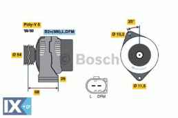 Γεννήτρια BOSCH 0124225020