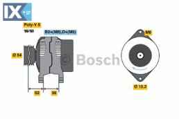 Γεννήτρια BOSCH 0124225046