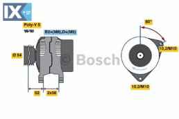 Γεννήτρια BOSCH 0124225049