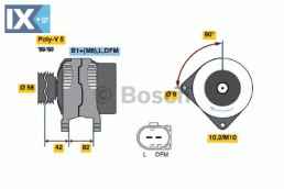 Γεννήτρια BOSCH 0124315010