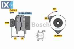 Γεννήτρια BOSCH 0124315016