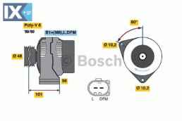 Γεννήτρια BOSCH 0124325045