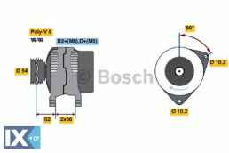 Γεννήτρια BOSCH 0124415001