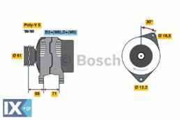 Γεννήτρια BOSCH 0124415011