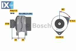 Γεννήτρια BOSCH 0124425024