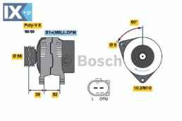 Γεννήτρια BOSCH 0124515028