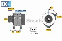 Γεννήτρια BOSCH 0124515032