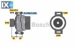 Γεννήτρια BOSCH 0124515064