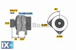 Γεννήτρια BOSCH 0124515090