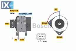 Γεννήτρια BOSCH 0124525097