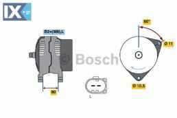 Γεννήτρια BOSCH 0124525125