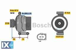 Γεννήτρια BOSCH 0125711058