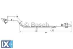 Αισθητήρας, στροφές τροχού BOSCH 0265006237