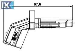 Αισθητήρας, στροφές τροχού BOSCH 0265007930