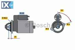 Μίζα BOSCH 0986010200