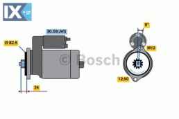 Μίζα BOSCH 0986018940