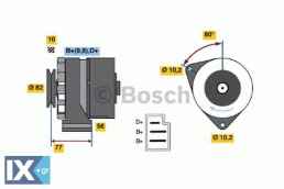 Γεννήτρια BOSCH 0986030720