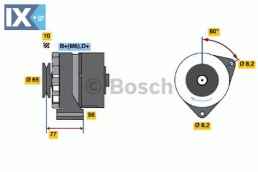 Γεννήτρια BOSCH 0986030850