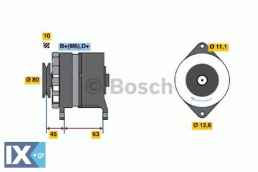 Γεννήτρια BOSCH 0986030980