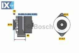 Γεννήτρια BOSCH 0986031370