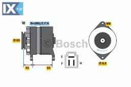 Γεννήτρια BOSCH 0986032381