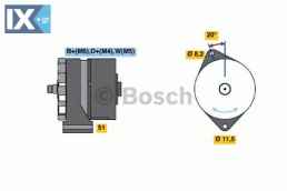 Γεννήτρια BOSCH 0986032710