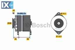 Γεννήτρια BOSCH 0986033890