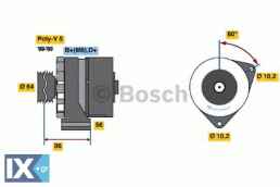 Γεννήτρια BOSCH 0986033910