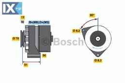 Γεννήτρια BOSCH 0986034080