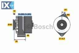 Γεννήτρια BOSCH 0986034520