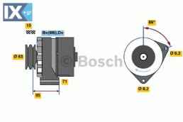 Γεννήτρια BOSCH 0986034700