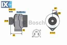 Γεννήτρια BOSCH 0986035111