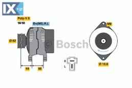 Γεννήτρια BOSCH 0986035881