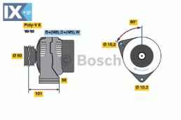 Γεννήτρια BOSCH 0986036810